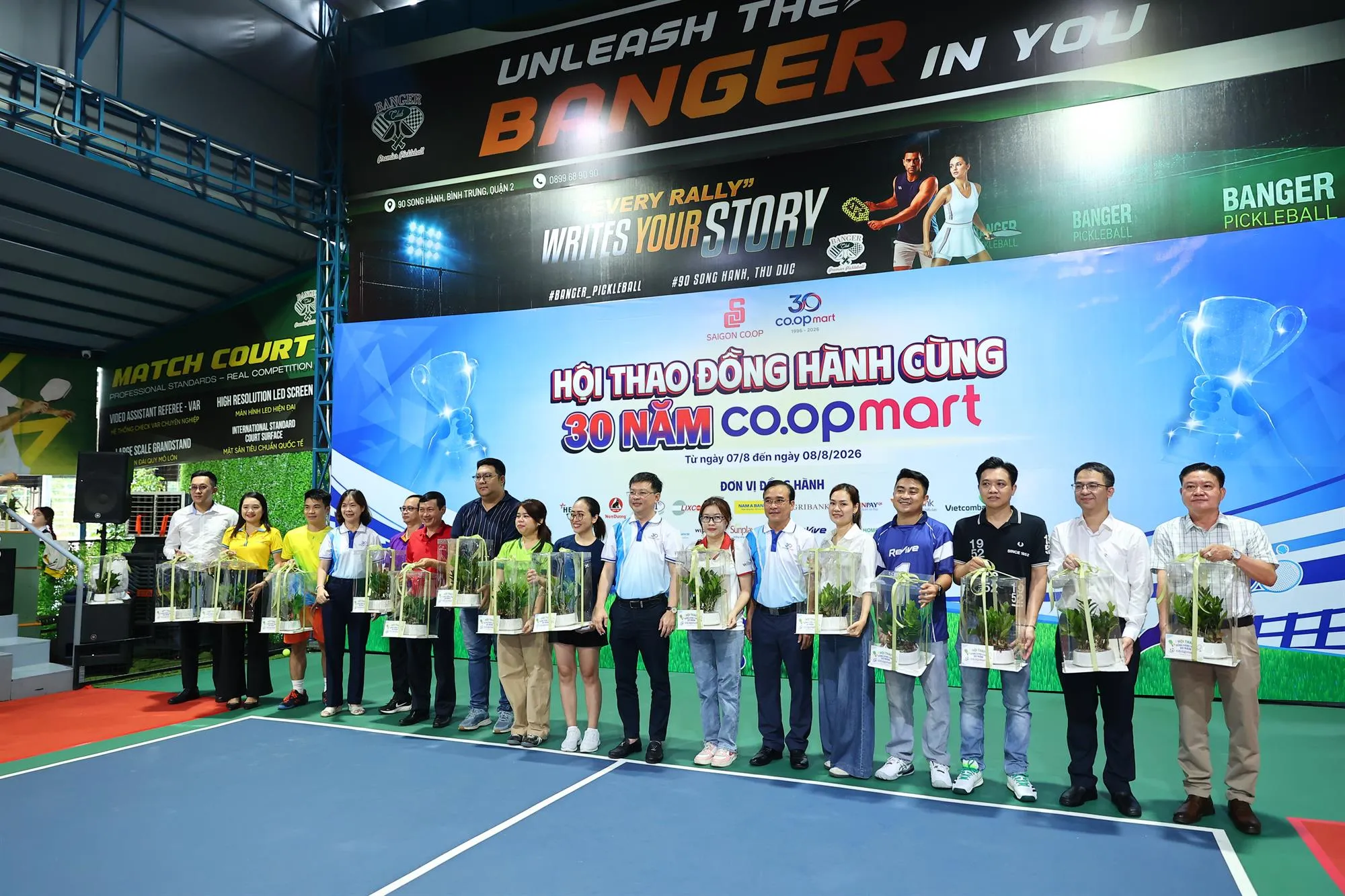 Saigon Co.op tri ân các đơn vị đồng hành cùng Hội thao 30 năm Co.opmart.