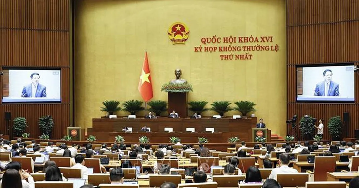 Thông cáo báo chí số 10 Kỳ họp không thường lệ thứ Nhất, Quốc hội khóa XVI