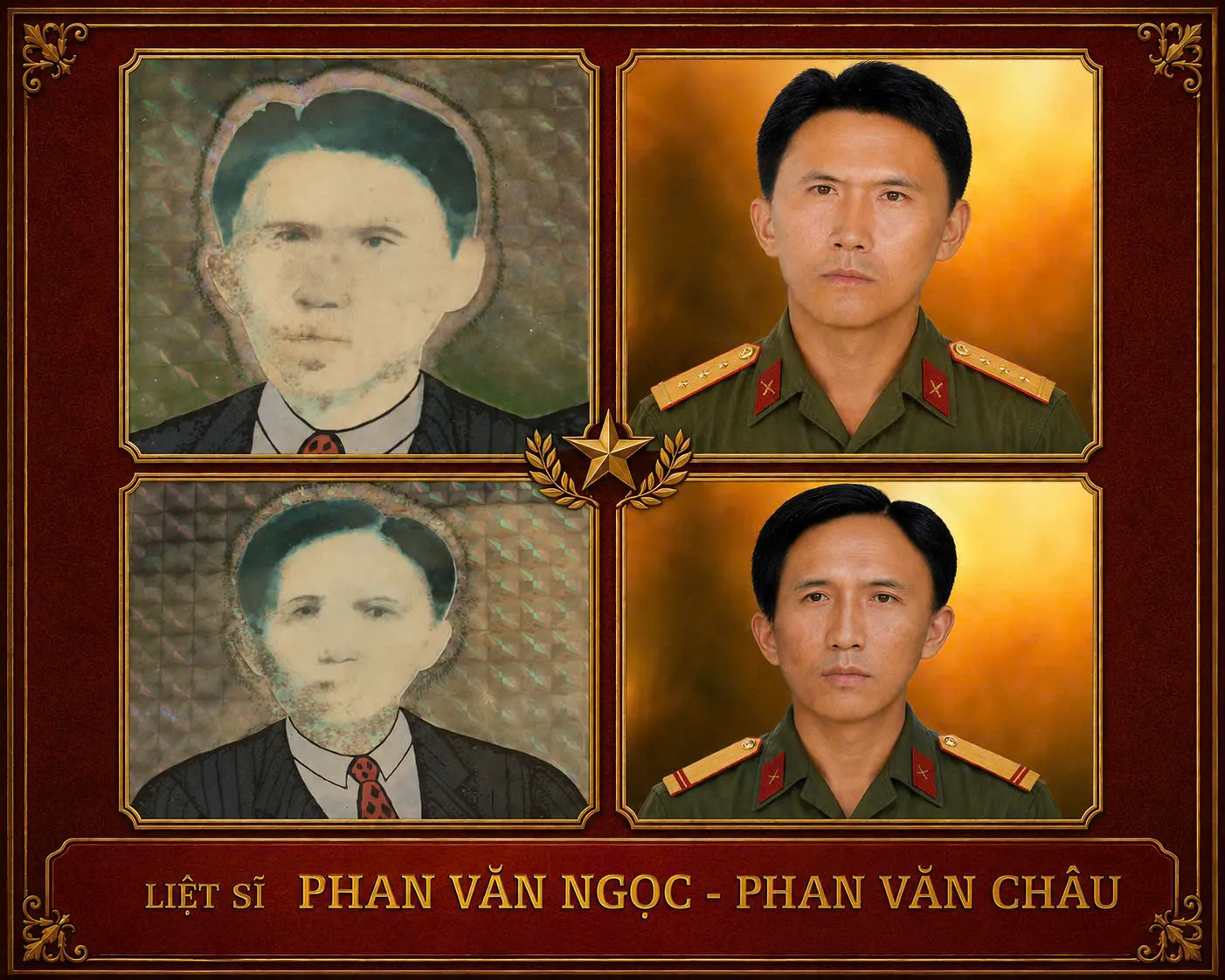 Những bức di ảnh đưa liệt sĩ trở về với người thân- Ảnh 5. Những bức di ảnh đưa liệt sĩ trở về với người thân- Ảnh 5.