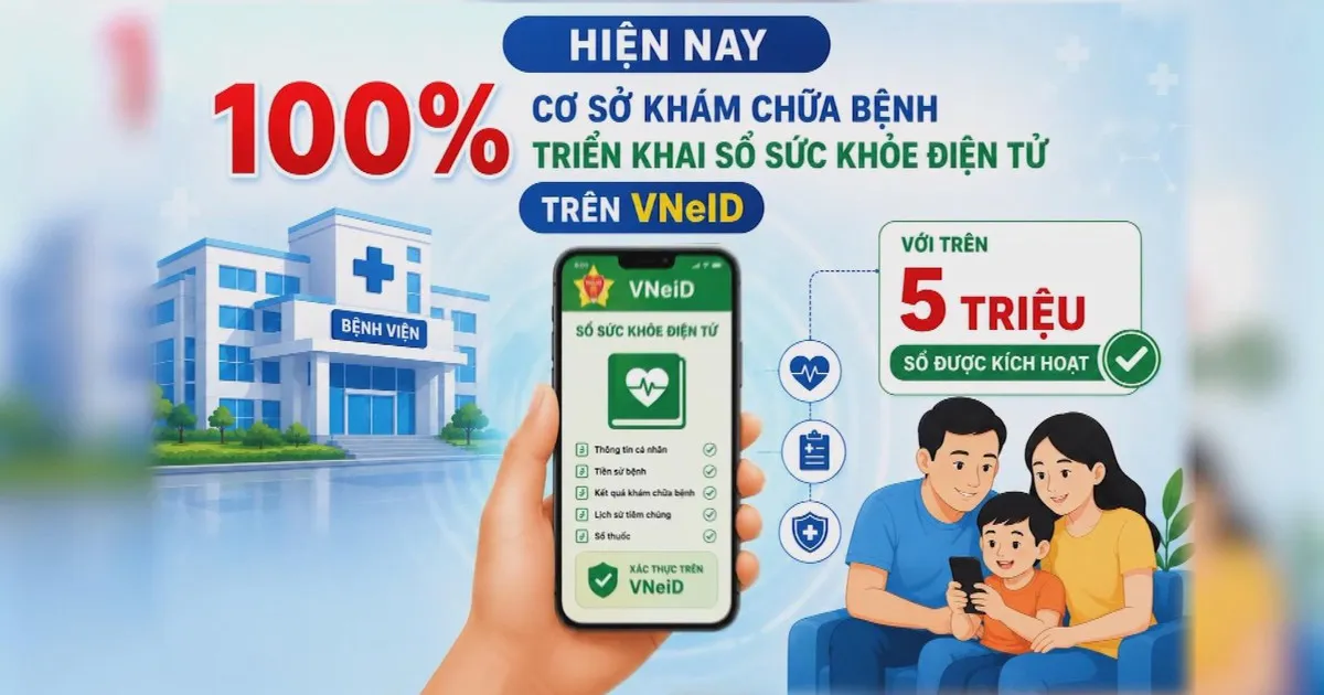 Từ 15/8/2026, tích hợp 5 giấy tờ trên VNeID, công dân được miễn, giảm phí