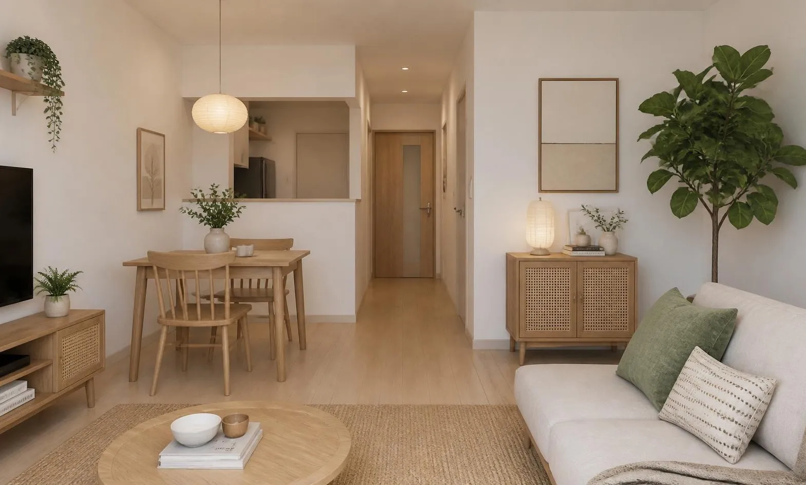 Hướng dẫn decor nhà ở xã hội phong cách Japandi với chi phí thấp