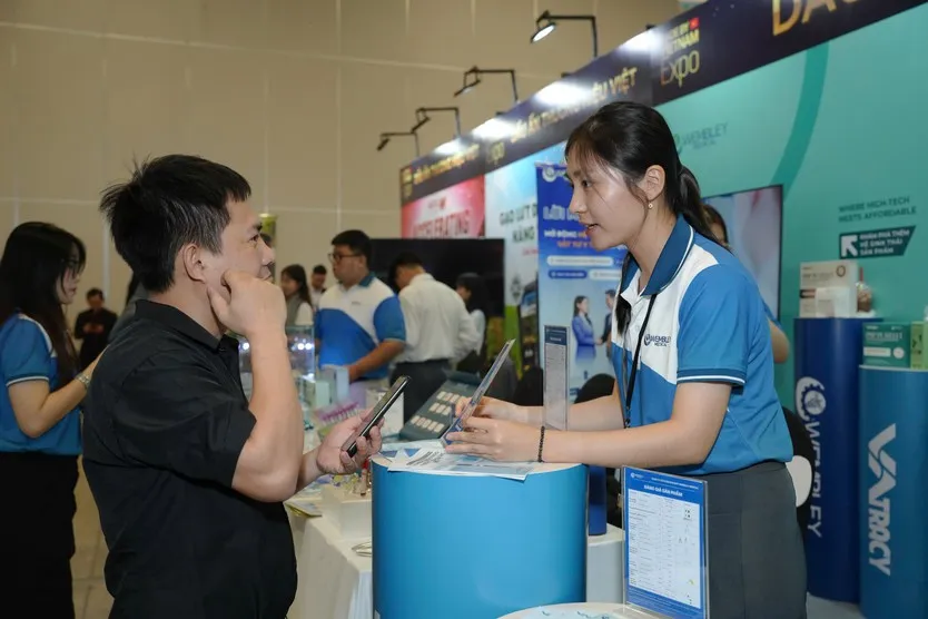 WTC EXPO: Không gian trưng bày, kết nối thương hiệu Việt - Ảnh 1.