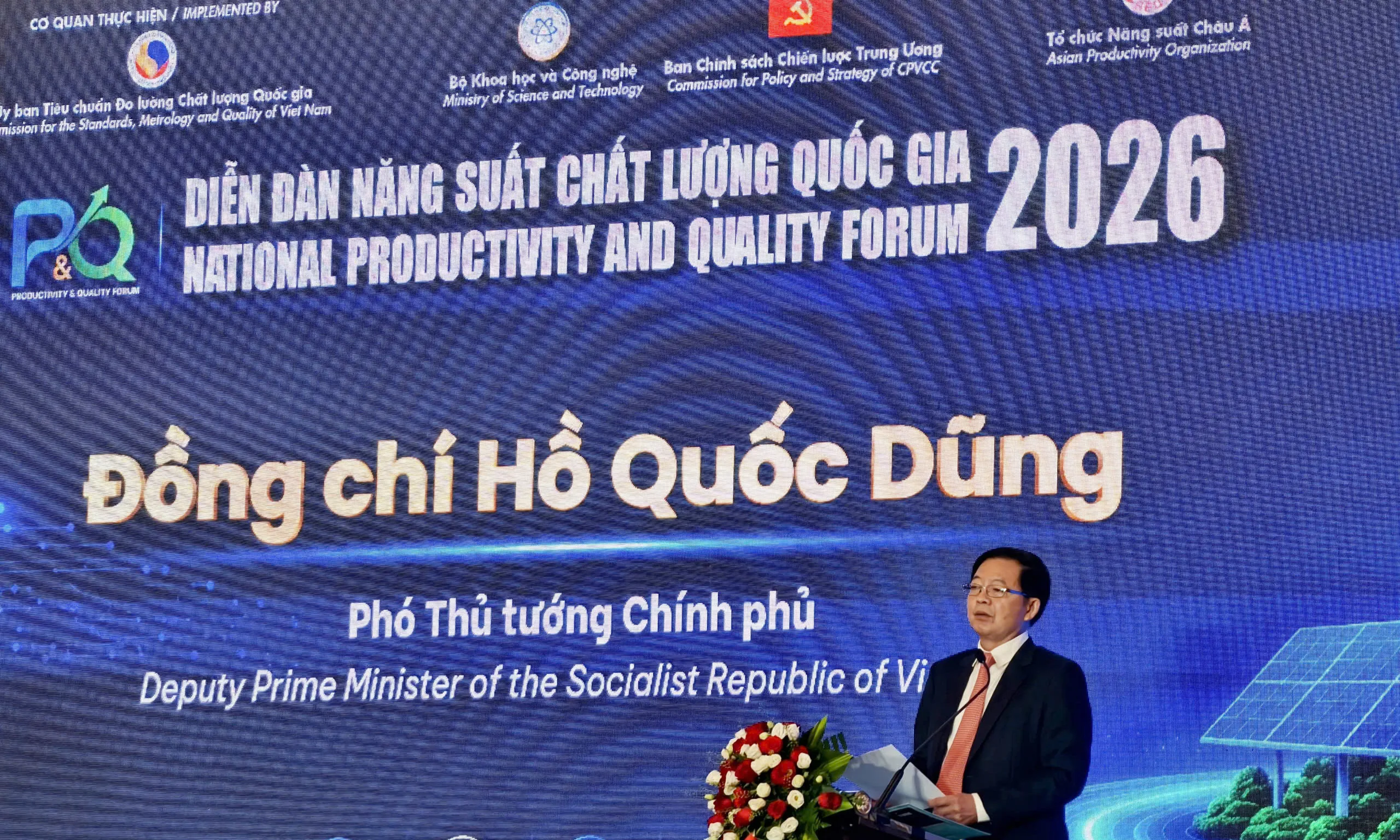  Phó Thủ tướng Hồ Quốc Dũng: Tăng tốc nâng cao năng suất để tạo động lực tăng trưởng mới