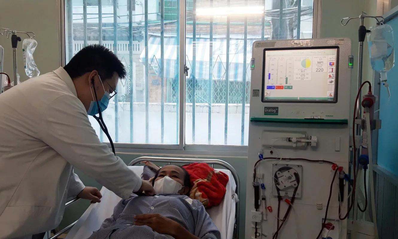 Hơn 700 lượt chạy thận tại bệnh viện tuyến cơ sở