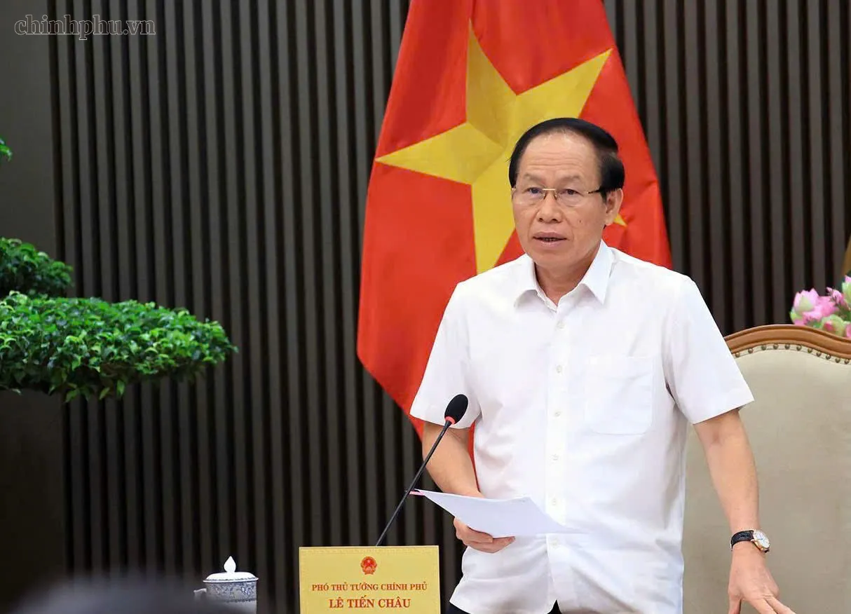 Phó Thủ tướng Lê Tiến Châu chủ trì cuộc họp