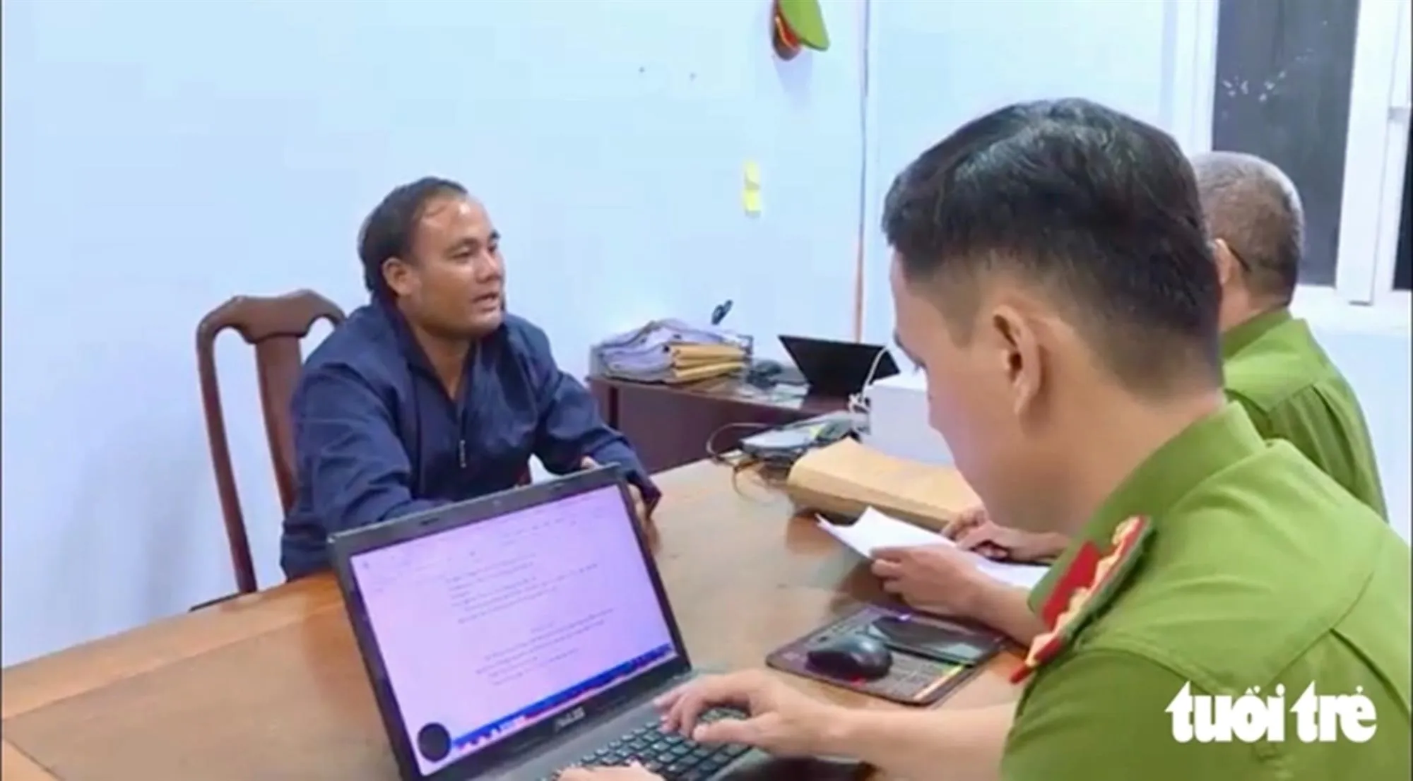 Nguyễn Hồng Lĩnh - người sát hại nữ nhân viên thư viện vì ghen tuông - Ảnh: Sỹ Đức - TTO