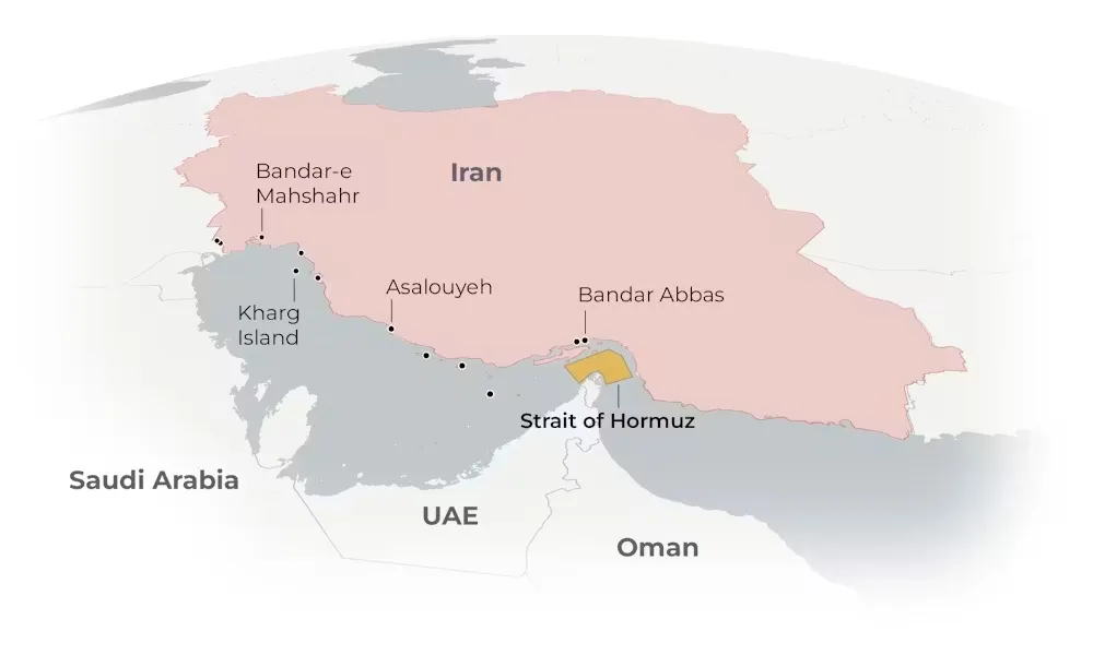 Iran và Oman đạt thỏa thuận các tuyến hàng hải qua eo biển Hormuz- Ảnh 2.