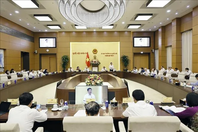 Quang cảnh phiên họp. Ảnh: Doãn Tấn/TTXVN