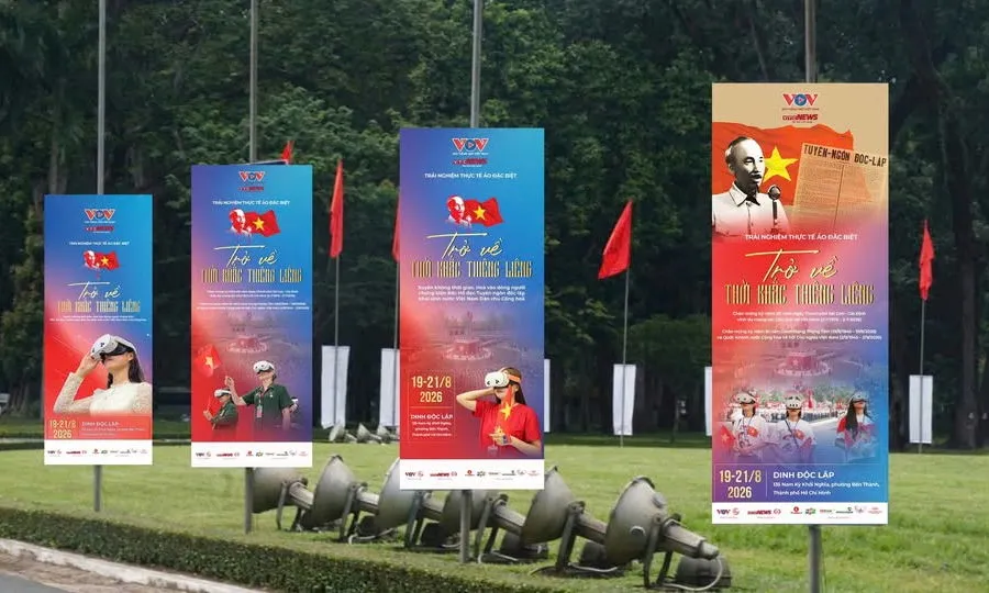 Đến Dinh Độc Lập để trải nghiệm “xuyên không” về ngày Quốc khánh 2/9/1945