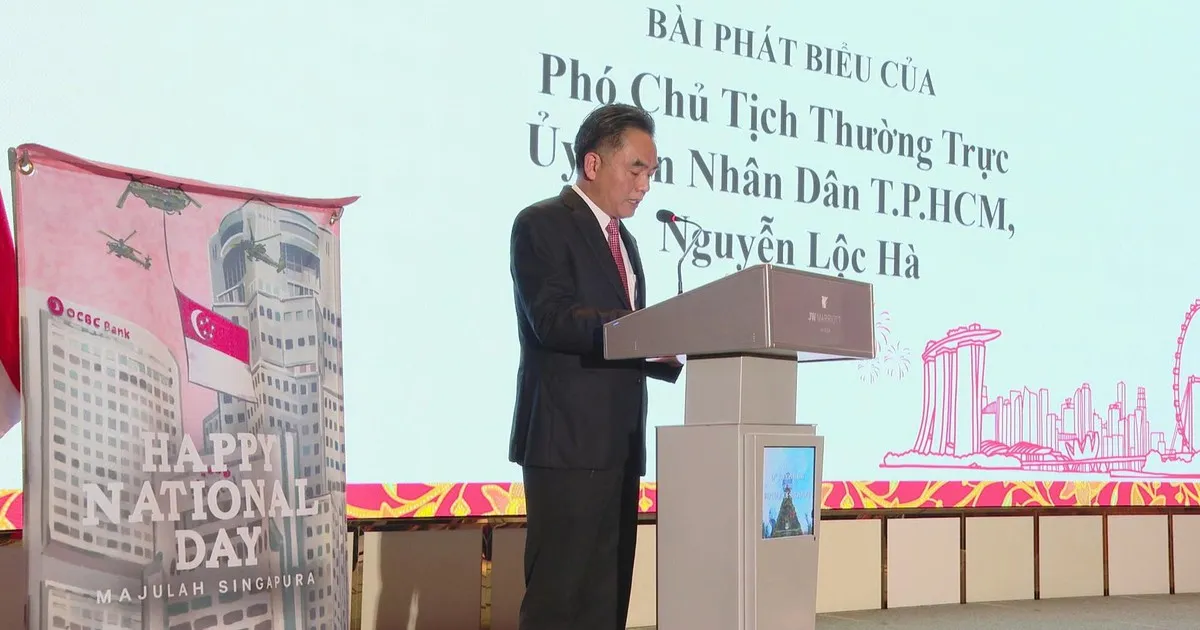 Kỷ niệm 61 năm Quốc khánh Cộng hòa Singapore tại TP. Hồ Chí Minh