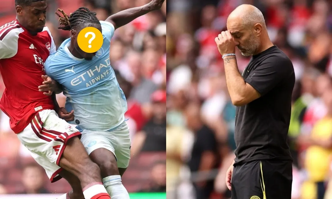 Man City mất trụ cột hàng công ở vòng 1 Ngoại hạng Anh
