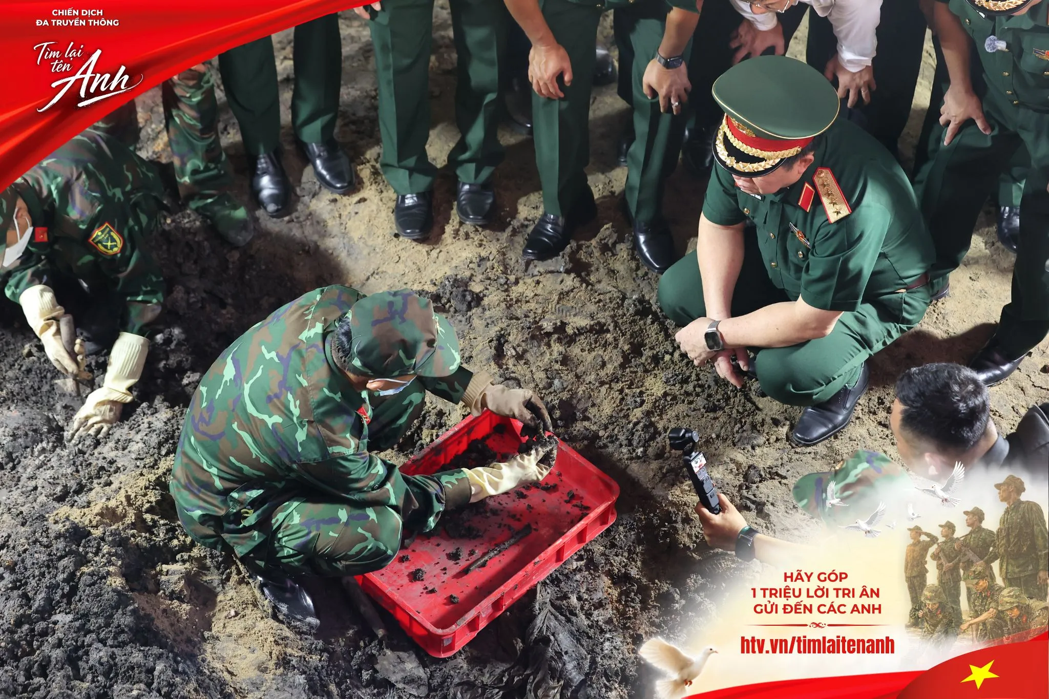 Hôm nay 17/8, quy tập thêm 11 bộ hài cốt liệt sĩ tại Công viên Lê Thị Riêng - Ảnh 1. Hôm nay 17/8, quy tập thêm 11 bộ hài cốt liệt sĩ tại Công viên Lê Thị Riêng - Ảnh 1.