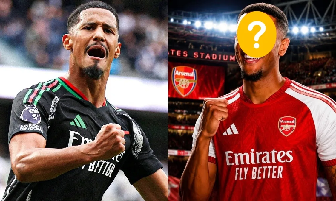 XONG! Arsenal giải bài toán Saliba bằng chữ ký mùa hè thứ 5