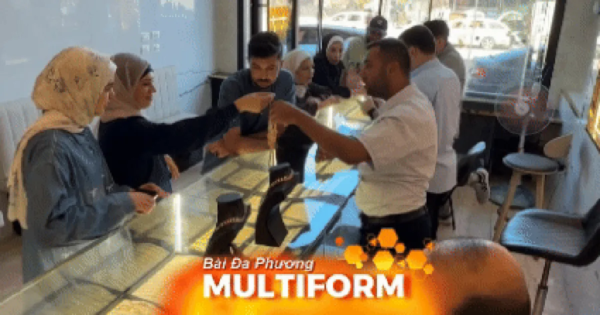 Người dân Gaza mua vàng tích trữ do an ninh bất ổn