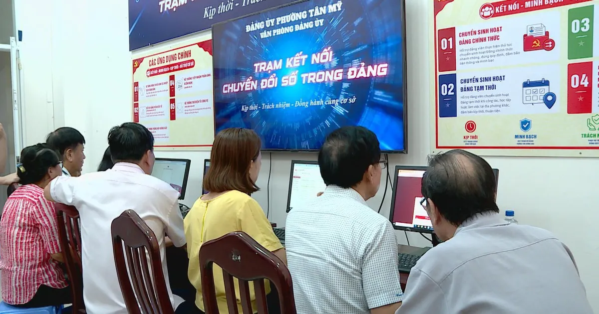 Đưa chuyển đổi số vào công tác xây dựng Đảng