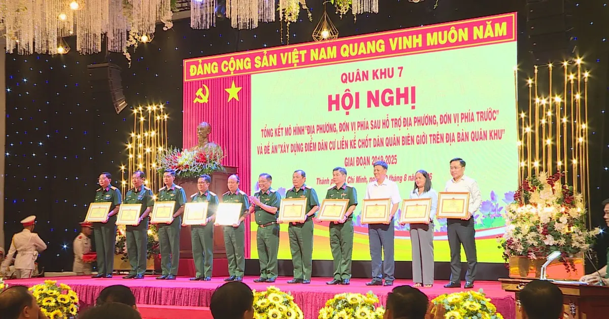 Tổng kết mô hình “Địa phương, đơn vị phía sau hỗ trợ địa phương, đơn vị phía trước” sau 7 năm triển khai