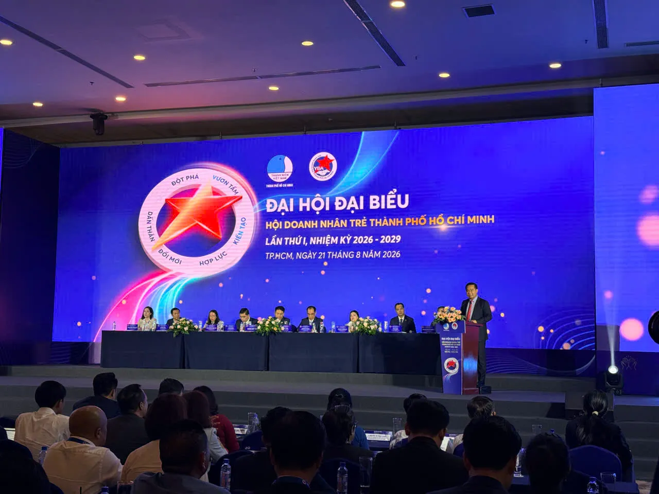 Chủ tịch UBND TP. Hồ Chí Minh Nguyễn Văn Được phát biểu chỉ đạo tại Đại hội
