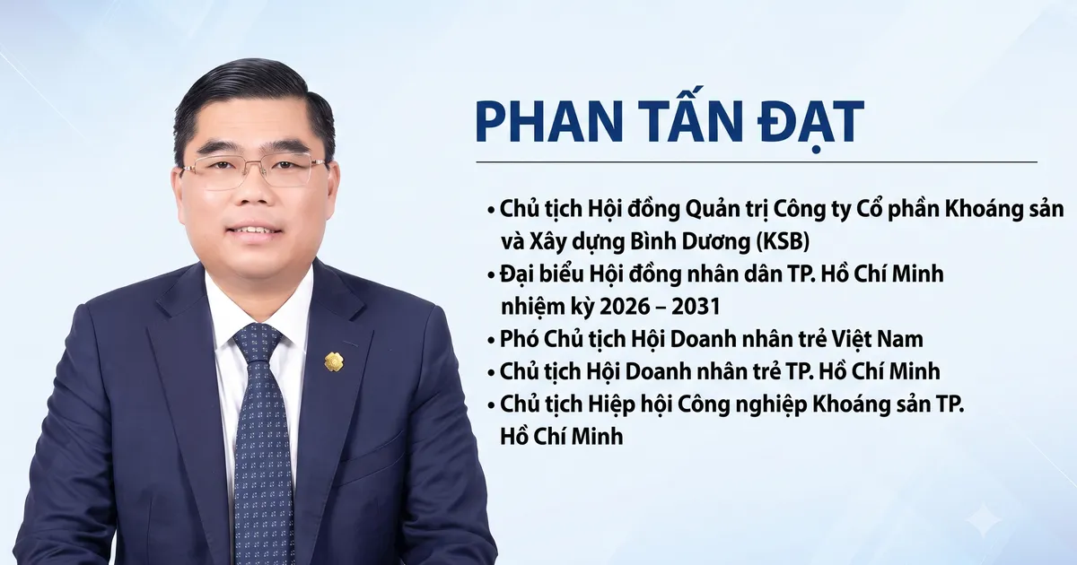 Anh Phan Tấn Đạt được hiệp thương giữ chức Chủ tịch Hội Doanh nhân trẻ TP. Hồ Chí Minh khóa I nhiệm kỳ 2026 - 2029
