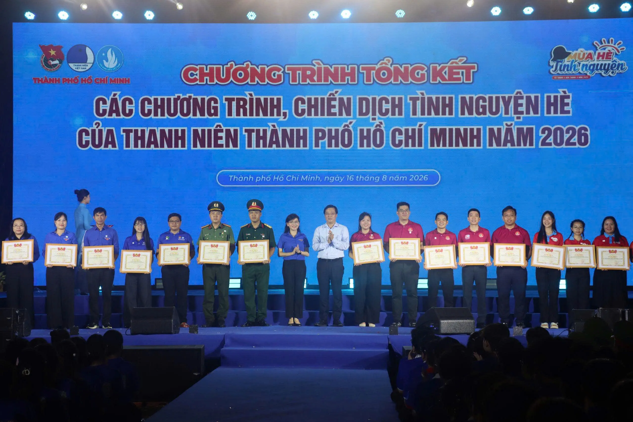 Tổng kết các chiến dịch tình nguyện hè của thanh niên TPHCM năm 2026 - Ảnh Bá Nam