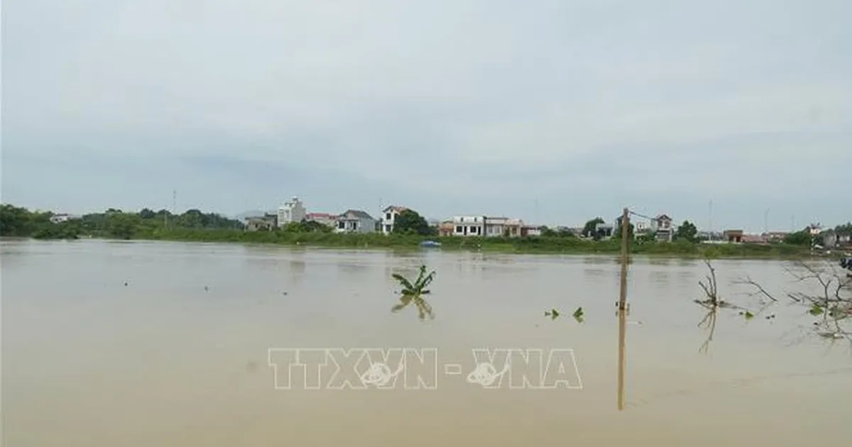 Bắc Ninh rút lệnh báo động I trên sông Lục Nam
