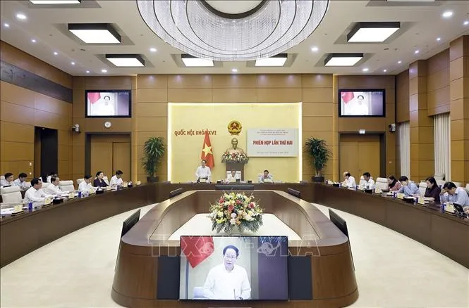 Phó Thủ tướng Chính phủ Lê Tiến Châu - Phó Trưởng ban Thường trực Ban Chỉ đạo phát biểu (Ảnh: Doãn Tấn/TTXVN)