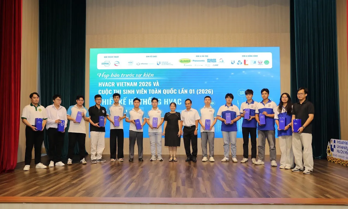 Triển lãm HVACR Việt Nam 2026: Tăng kết nối sinh viên với doanh nghiệp HVAC trong và ngoài nước