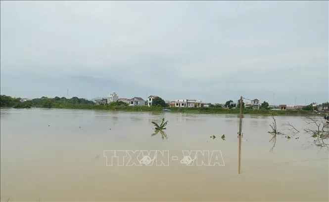 Mực nước tại nhiều sông ở Bắc Ninh đã xuống mức báo động