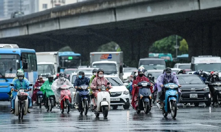 Thời tiết ngày 27/8: Bắc Bộ tiếp tục mưa dông, có nơi mưa to trên 70mm