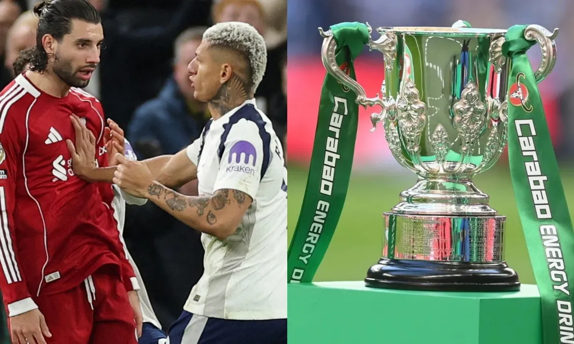 Kết quả bốc thăm vòng 3 Carabao Cup: Liverpool tử chiến Tottenham | Ác mộng ùa về MU