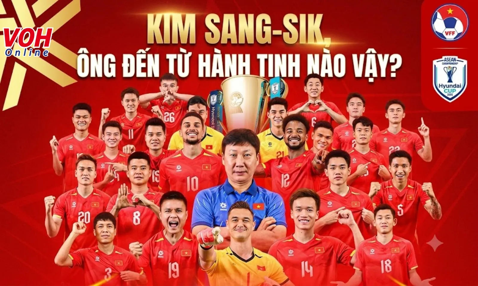 Kim Sang-sik, ông đến từ hành tinh nào vậy?