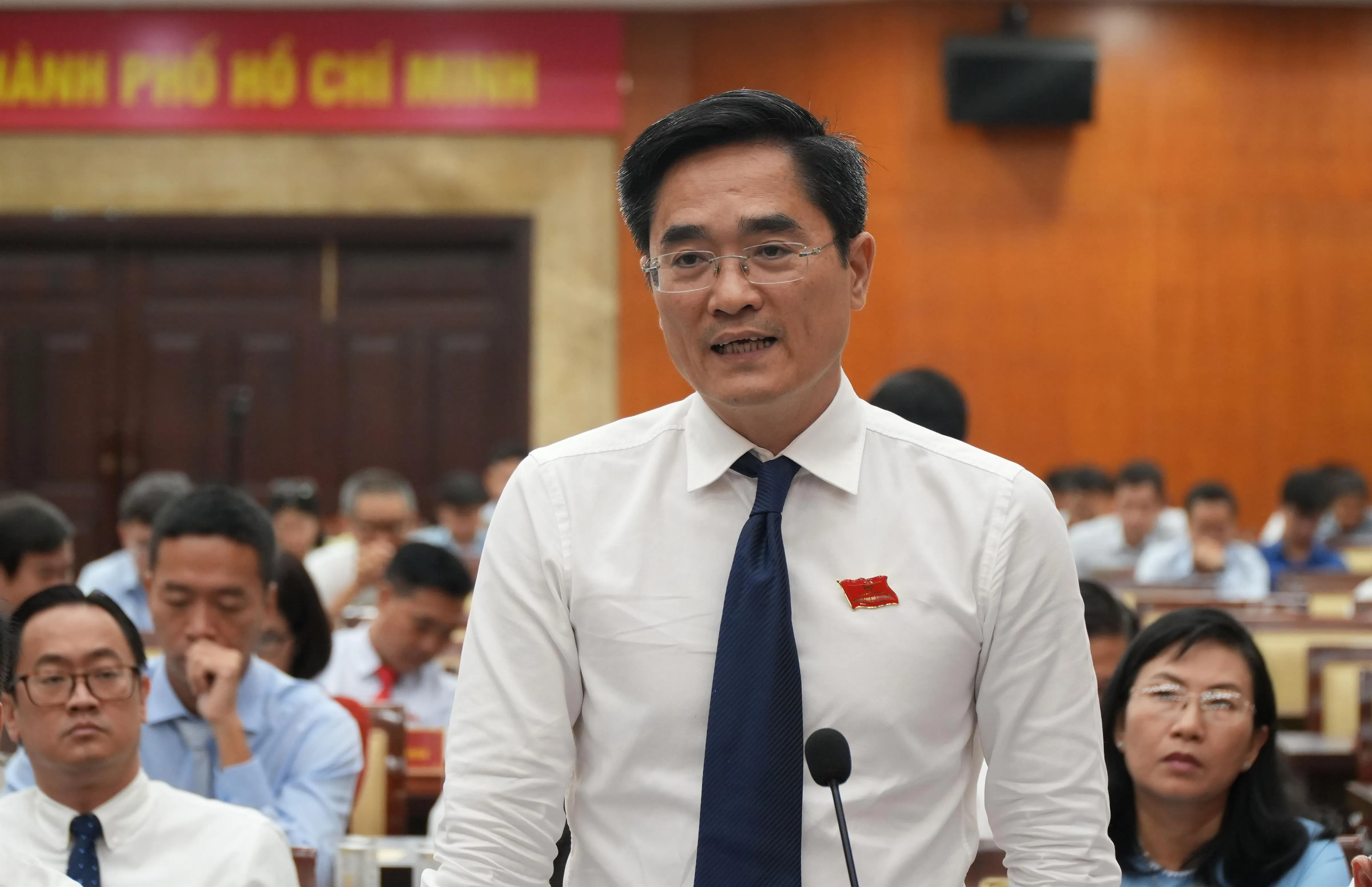 Ông Trần Quang Lâm, Giám đốc Sở xây dựng TPHCM