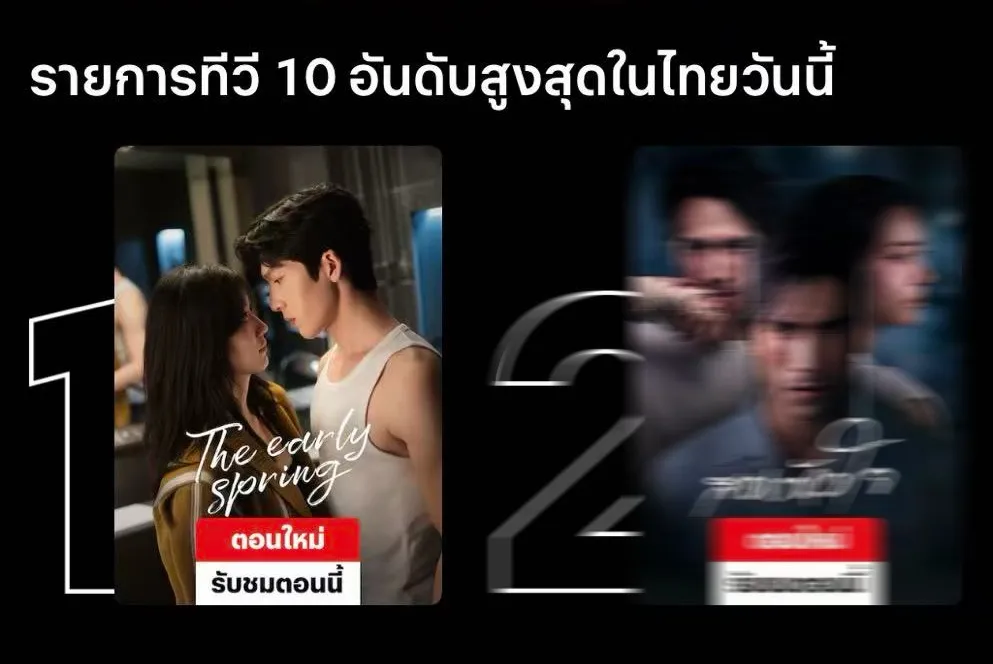 Top 1 Netflix Thái Lan - Ảnh: weibo