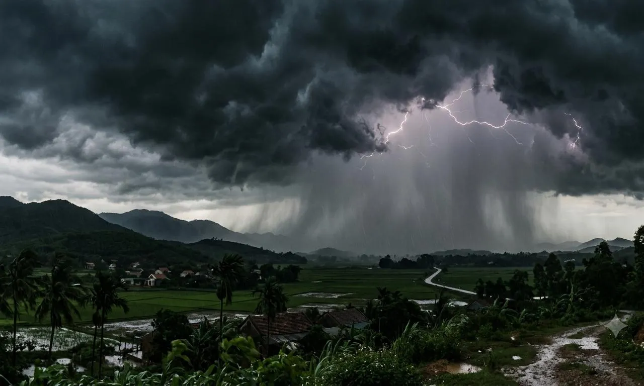 Thời tiết ngày 28/8: Miền Trung nắng nóng, Nam bộ mưa dông về chiều