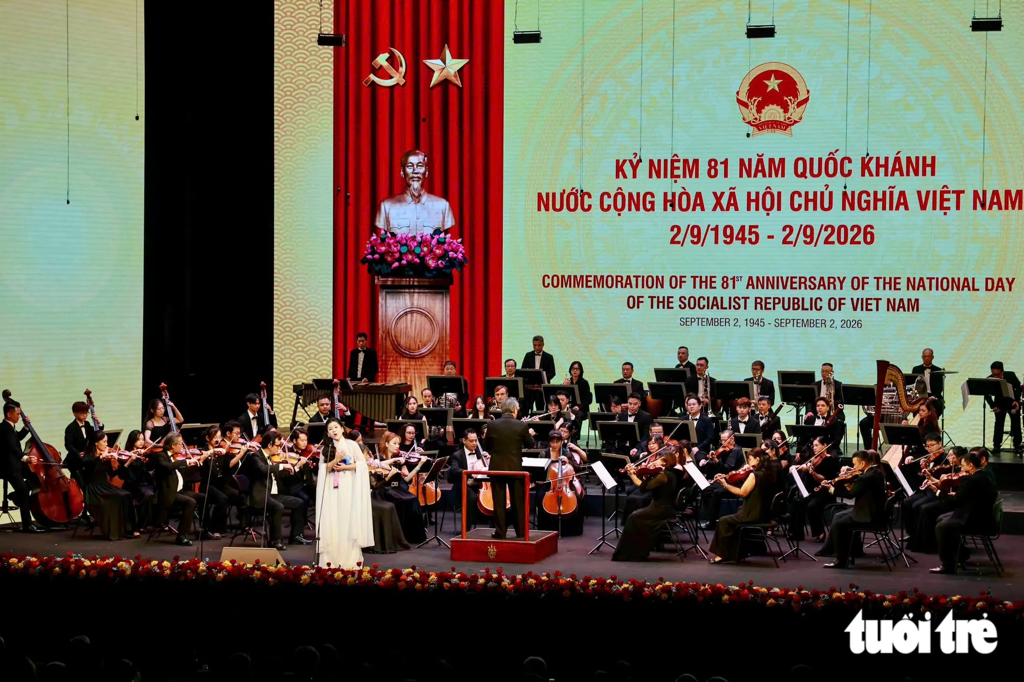 Chương trình nghệ thuật tại lễ kỷ niệm - Ảnh: Nguyễn Khánh - TTO