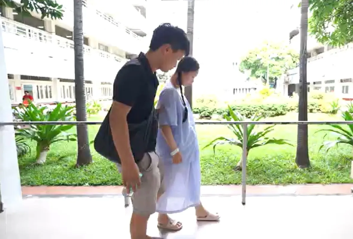 Sản phụ đã đi lại được
