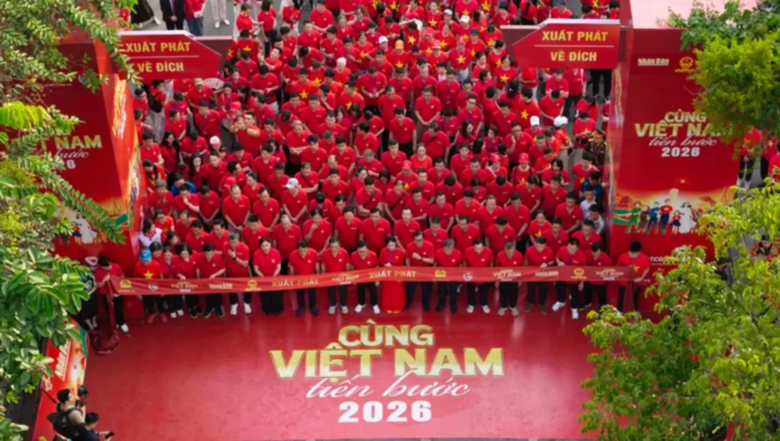 “Cùng Việt Nam tiến bước” xác lập Kỷ lục Guinness thế giới - Ảnh 2