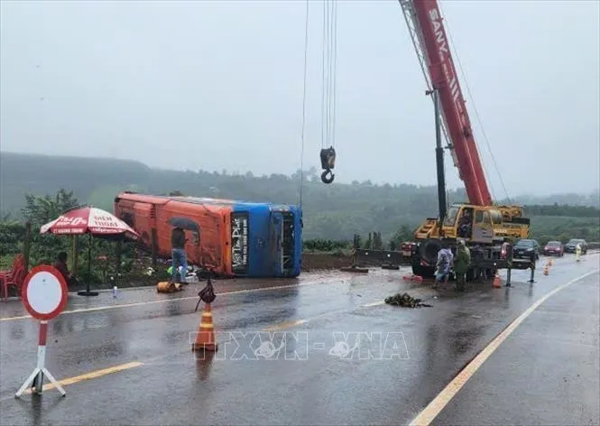 Hiện trường vụ tai nạn
