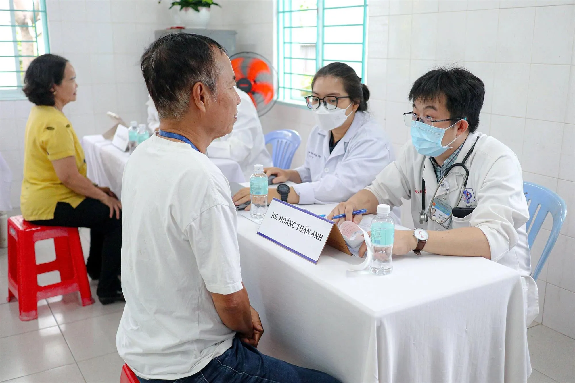 Chương trình khám sức khỏe toàn dân tại TP. Hồ Chí Minh đến nay đã đạt được hơn 29% dân số - Ảnh: BVCC