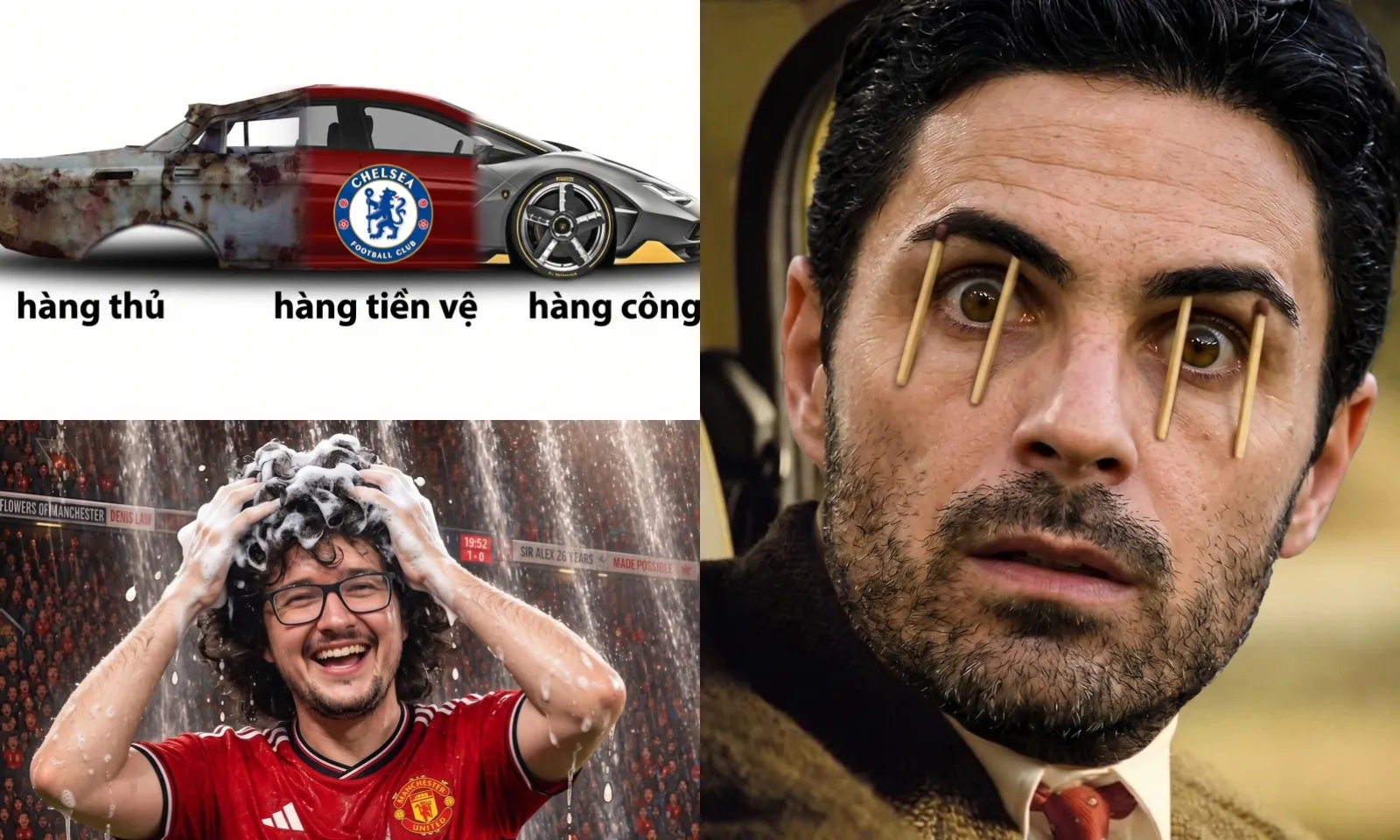 Cười bể bụng với loạt ảnh chế vòng 2 Ngoại hạng Anh