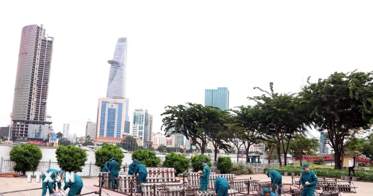 TP. Hồ Chí Minh lần đầu điểm hỏa tự động 100% pháo hoa chào mừng Quốc khánh 2/9