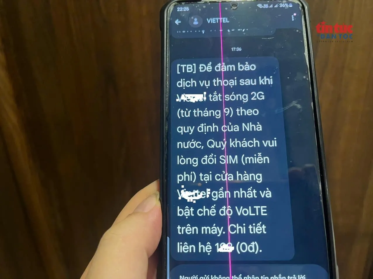 Thông báo từ nhà mạng liên tục trong những ngày đầu tháng 9/2026.