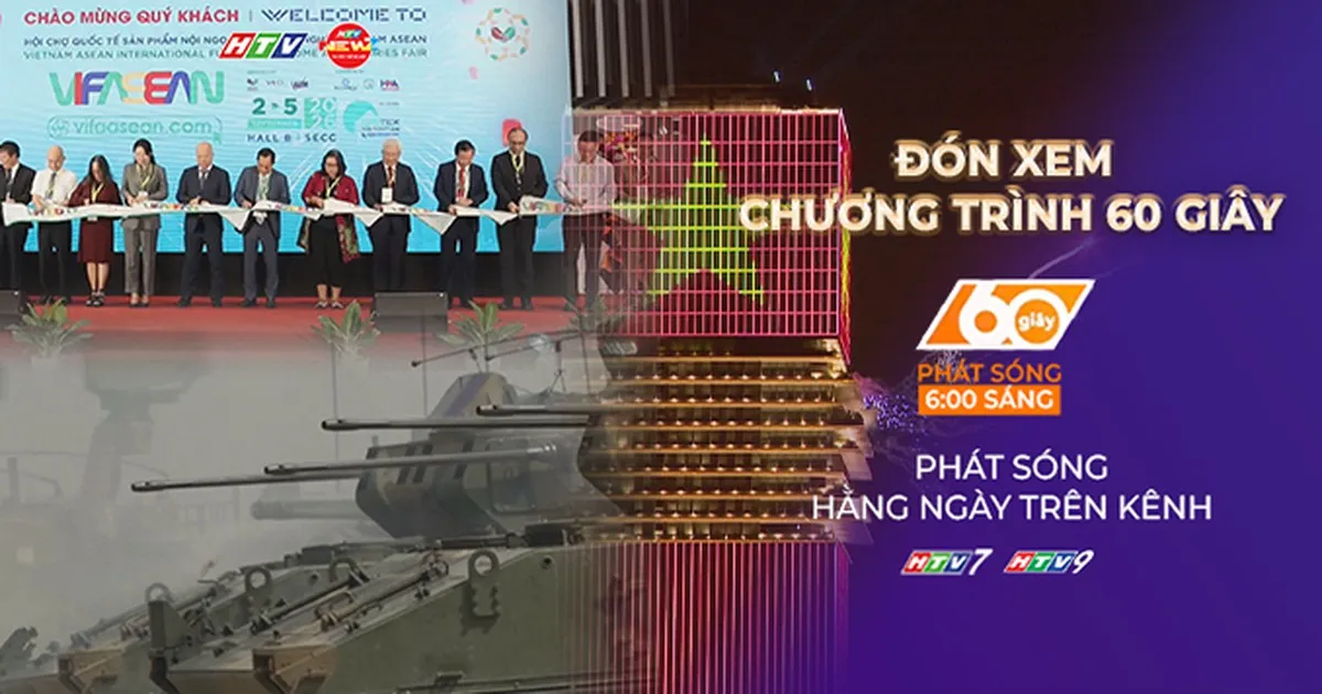 60 Giây Sáng ngày 3/9/2026 | TP. Hồ Chí Minh: Mãn nhãn màn trình diễn pháo hoa mừng ngày tết độc lập