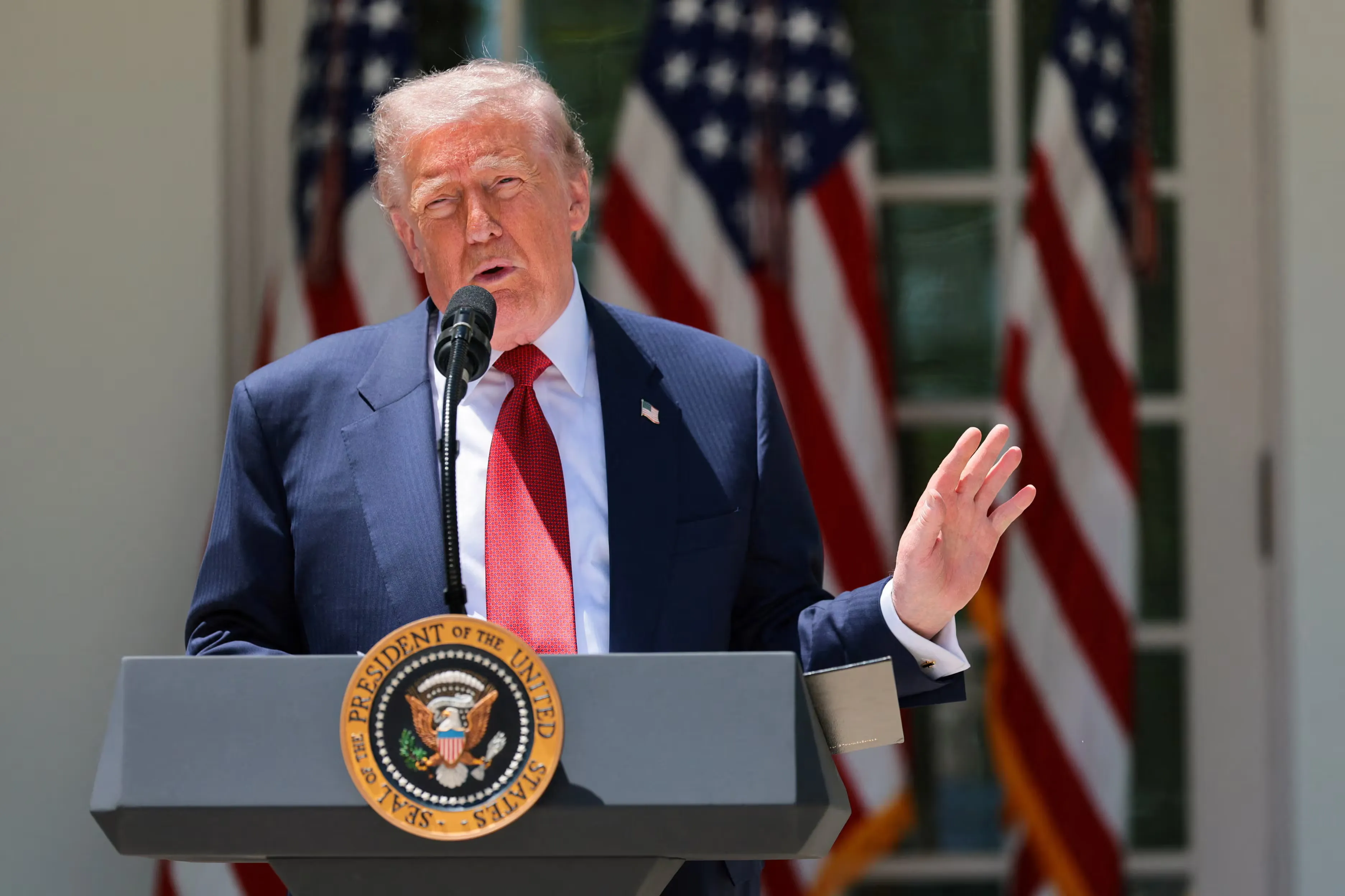 Tổng thống Trump - Ảnh - Reuters