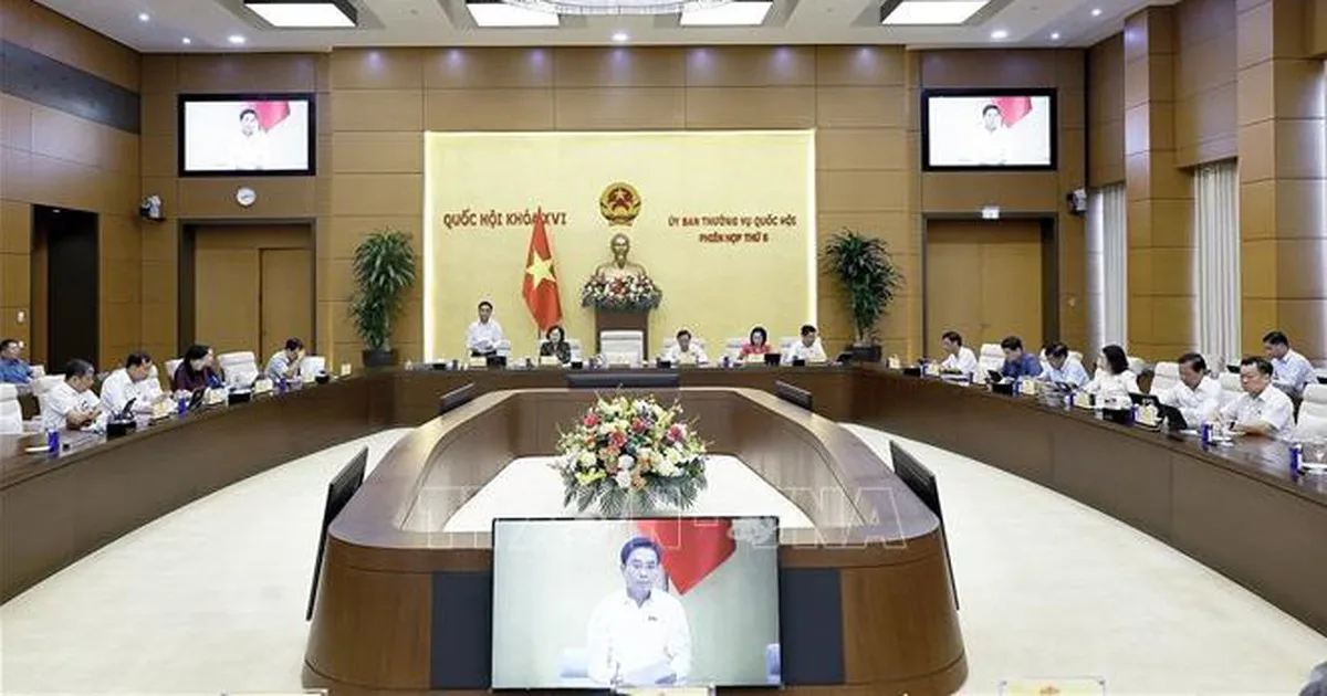 Ủy ban Thường vụ Quốc hội cho ý kiến về sửa đổi nhiều dự án luật