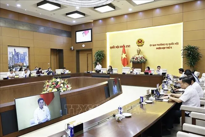 Phó Chủ tịch Quốc hội Nguyễn Doãn Anh phát biểu (Ảnh: Doãn Tấn/TTXVN)