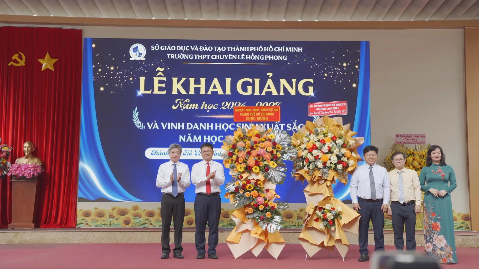 Thời sự trưa HTV ngày 6/9/2026 | Trường THPT chuyên Lê Hồng Phong khai giảng năm học 2026 - 2027- Ảnh 1.