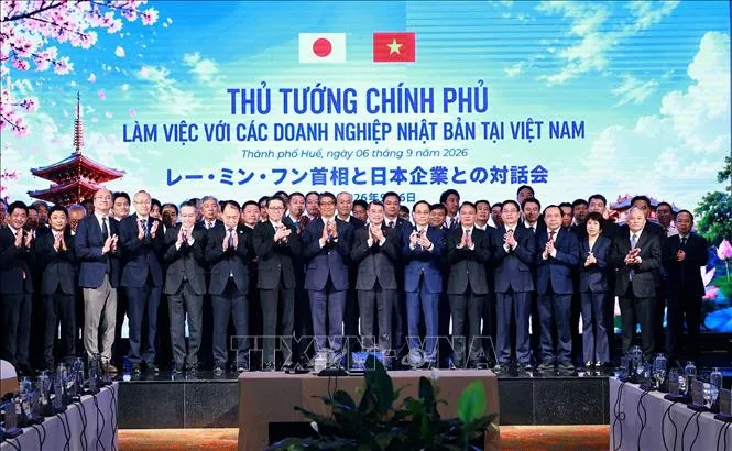 Thủ tướng: Thúc đẩy quan hệ đầu tư Việt Nam - Nhật Bản sang đối tác cùng phát triển và kiến tạo- Ảnh 5. Thủ tướng: Thúc đẩy quan hệ đầu tư Việt Nam - Nhật Bản sang đối tác cùng phát triển và kiến tạo- Ảnh 5.
