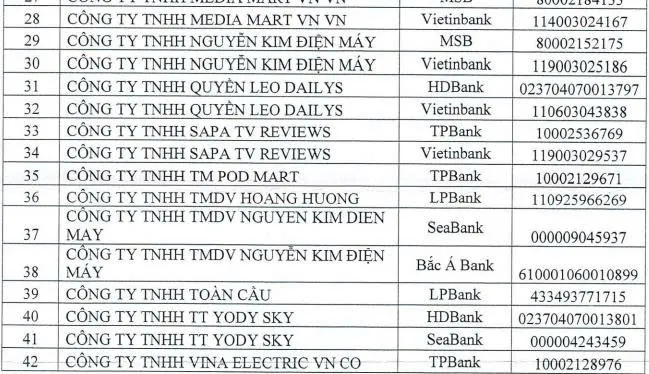 Lập 42 tài khoản doanh nghiệp bán cho người Trung Quốc để nhận tiền lừa đảo- Ảnh 3.