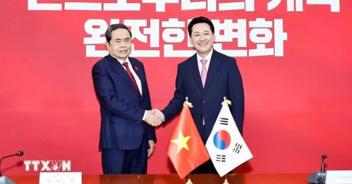 Việt Nam mong muốn cùng Hàn Quốc thúc đẩy quan hệ hai nước phát triển mạnh mẽ
