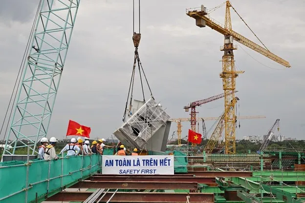 Cầu Trần Hưng Đạo - biểu tượng kiến trúc bắc qua sông Hồng- Ảnh 3.